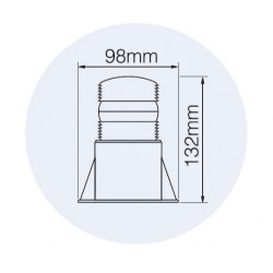 Girofar Xenon Multivoltaj Ultracompact Ingust 12-80V 2W cu fixare in 2 puncte Girofar Xenon Multivoltaj Ultracompact Ingust 12-80V 2W cu fixare in 2 puncte